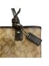 Coach Print Brown Leather Tote One size - photo 5