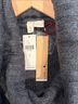Moth 85% Acrylic 15% Nylon 100% Polyester Gray Black Sweater Vest Size L - photo 4