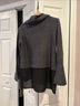 Moth 85% Acrylic 15% Nylon 100% Polyester Gray Black Sweater Vest Size L - photo 5