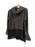 Moth 85% Acrylic 15% Nylon 100% Polyester Gray Black Sweater Vest Size L - photo 1