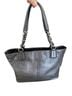 Coach 100% Leather Silver Tan Leather Shoulder Bag One size - photo 2