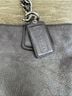 Coach 100% Leather Silver Tan Leather Shoulder Bag One size - photo 5