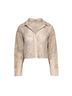Jason Wu 100% Polyester 83% Viscose 17% Nylon Floral Tan Blouse Size L - photo 1