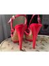 Nine West Polka Dots Red Heels Size 6 1/2 - photo 4