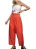Anthropologie Red Orange Track Pants Size 4 - photo 1