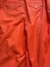 Anthropologie Red Orange Track Pants Size 4 - photo 8