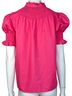 SSYS The Label Pink Short Sleeve Blouse Size S - photo 5