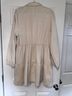 Rebellion White Casual Dress Size 1X - photo 3
