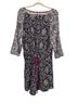 Hatley 100% Rayon Floral Black White Romper Size XL - photo 2