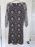 Hatley 100% Rayon Floral Black White Romper Size XL - photo 4
