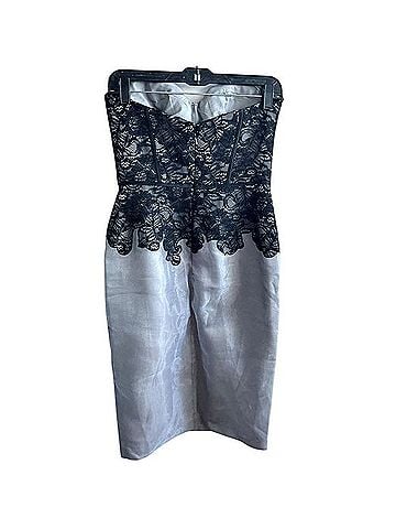 Zac Posen Truly Zac Posen Lace Corset Dress Active Dress (view 2)