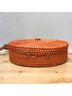 Collection 18 100% Raffia 100% Polyester Orange White Crossbody Bag One size - photo 9