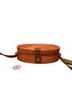 Collection 18 100% Raffia 100% Polyester Orange White Crossbody Bag One size - photo 2