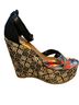 Mia Tropical Multi Color Wedges Size 8 - photo 2