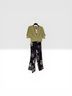 Mica Floral Green Multi Color Romper Size M - photo 3