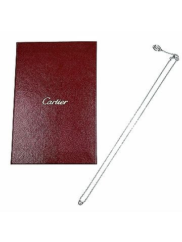 Cartier Cartier B7215900 Damour Small SM 750 (WG) necklace with 1 diamond, 4.2mm setting diameter, purchased November 2020. White gold, weight 3.0g. Women's necklace. (view 2)