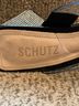 Schutz Black Silver Heels Size 6 1/2 - photo 8