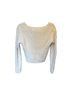 Astr White Pullover Sweater Size M - photo 2