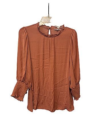 Naked Zebra Long Sleeve Blouse (view 1)
