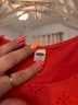 Old Navy Red Short Sleeve Blouse Size L - photo 3