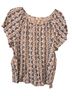 Style&Co Floral Multi Color Short Sleeve Blouse Size XXL - photo 1