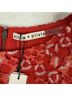Alice + Olivia 100% Polyester 94% Polyester 6% Elastane Floral Red Casual Dress Size 10 - photo 5