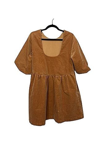 Everlane Corduroy Mini Dress Casual Dress (view 2)