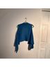 Eileen Fisher Plaid Blue Sweater Vest Size S - photo 6