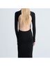 MNG Black Cocktail Dress Size 8 - photo 5