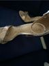 Sam Edelman Snake Print Tan Gold Sandals Size 10 - photo 3
