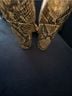 Sam Edelman Snake Print Tan Gold Sandals Size 10 - photo 6