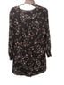 Mossimo Floral Black Romper Size L - photo 2