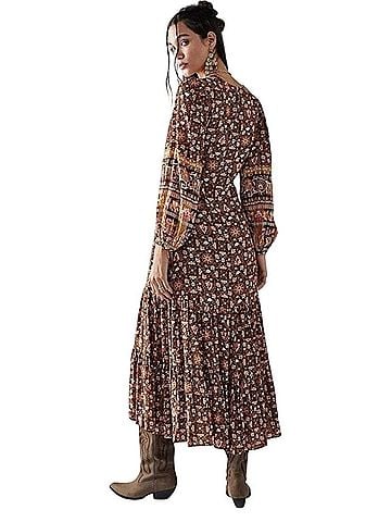 Spell Madame Peacock Casual Dress (view 2)
