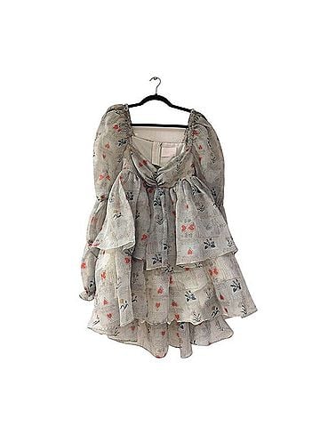 Selkie The Moonlight Puff Mini Cocktail Dress (view 2)