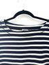 Talbots Stripes Blue White Long Sleeve Top Size M (petite) - photo 4