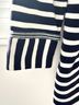 Talbots Stripes Blue White Long Sleeve Top Size M (petite) - photo 8