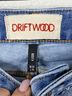 Driftwood 100% Cotton Floral Blue Jeans Size 30 - photo 3