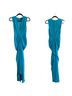 Thakoon 73% Acetate 27% Viscose 100% Silk Blue Cocktail Dress Size 4 - photo 2