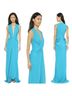Thakoon 73% Acetate 27% Viscose 100% Silk Blue Cocktail Dress Size 4 - photo 1