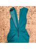 Thakoon 73% Acetate 27% Viscose 100% Silk Blue Cocktail Dress Size 4 - photo 3