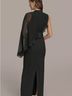 Donna Karan Active Black Cocktail Dress Size 8 - photo 4