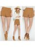 Joie 100% Leather Blue Shorts Size 4 - photo 3