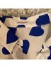 Equipment 100% Silk Hearts Blue White Sleeveless Blouse Size S - photo 3