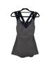 Lululemon Athletica Stripes Gray Black Tank Top Size 6 - photo 1