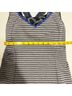 Lululemon Athletica Stripes Gray Black Tank Top Size 6 - photo 4