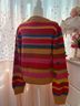 FARM Rio Multi Color Pullover Sweater Size M - photo 4