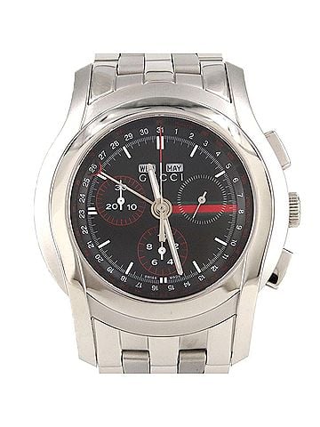 Gucci Gucci 5500CHRONO YA055206 SS Quartz Watch (view 1)