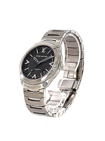 Louis Vuitton Louis Vuitton LV Fifty-Five GMT Q6D30 SS Automatic Watch (view 2)