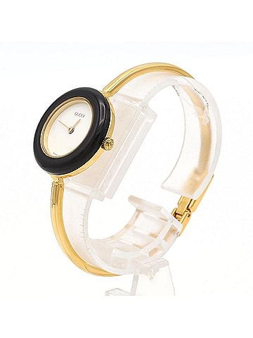Gucci Gucci Change Ring GP Medium Size 11 12.2 Quartz Watch (view 2)