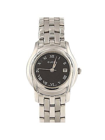 Gucci Gucci G-Class 5500L Stainless Steel Quartz Watch (view 1)